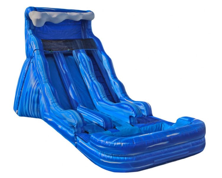 Big Wave Dual Lane Water Slide