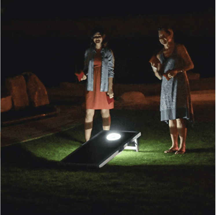 Cornhole w/Light-up Ring