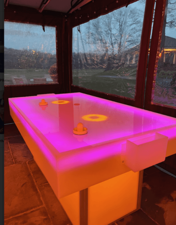 LED Air Hockey